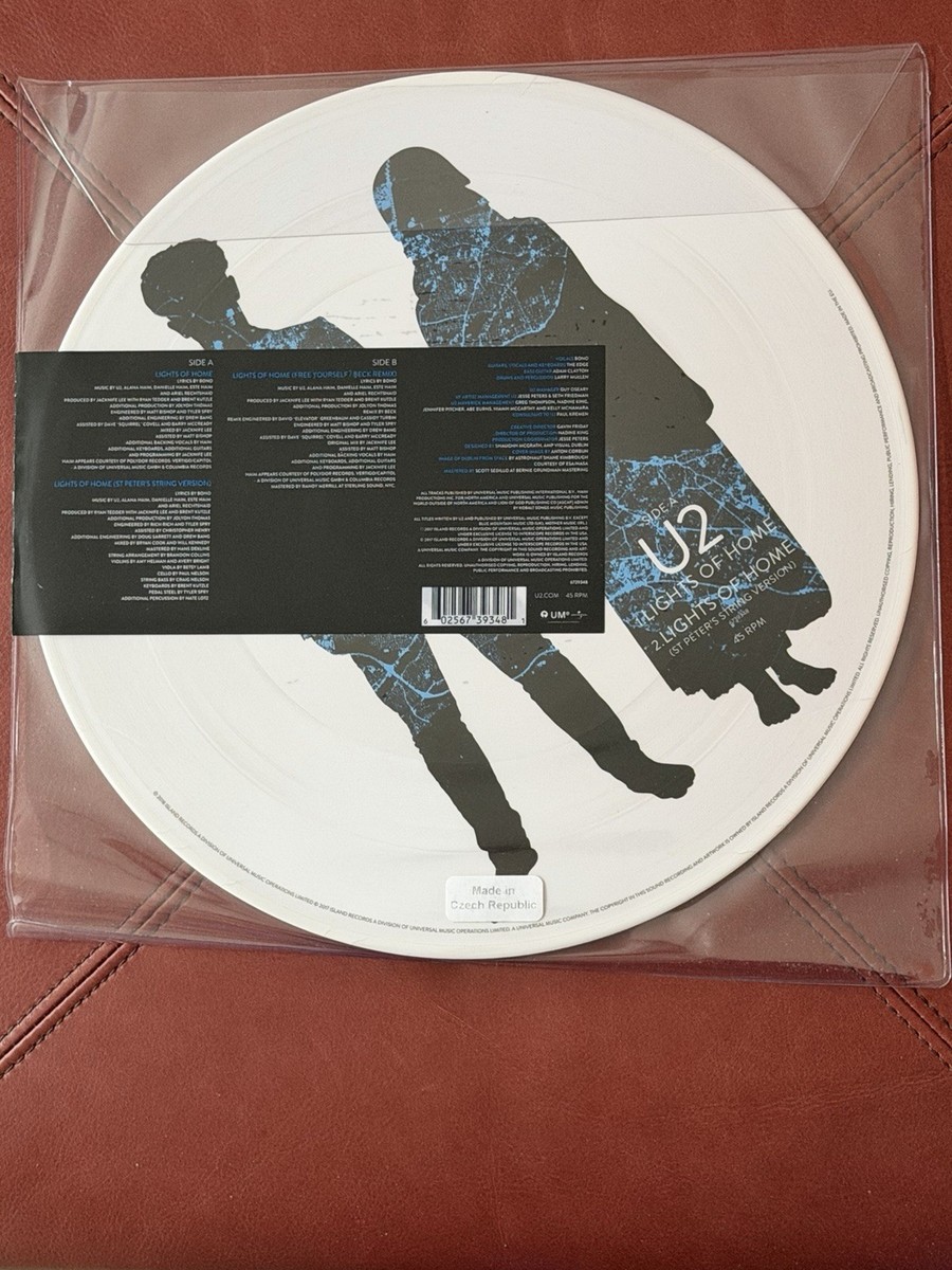 U2 - LIGHTS OF HOME 2018 RSD/LTD ED OF 5K BRAND NEW PICTURE DISC