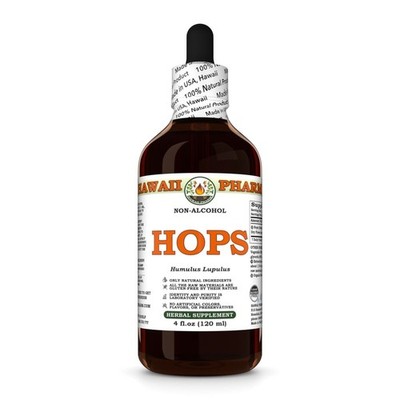 Hops (Humulus Lupulus) Glycerite, Dried Flower Liquid Extract