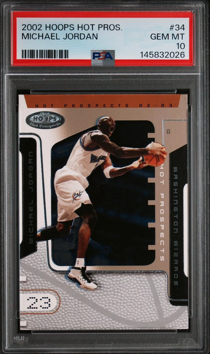 Michael Jordan Washington Wizards Basketball Grade 10 Sports