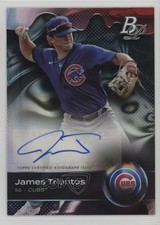 2023 Bowman Platinum Top Prospects Auto James Triantos #TOP-68 Auto 13vr