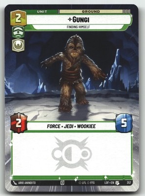 Gungi - Finding Himself (Hyperspace) Uncommon Legends of the Force 357 NM