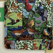 1 New Creative Cuts Various Birds Print 100% Cotton Fabric Prints 2 Yards