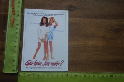 Alte Filmplakatkarte Kino Film Video GAR KEIN SEX MEHR? Thompson Jackson