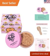 Soft Natural Setting Powder with Velour Puff - Beautifully Flawless in 05 Suntan