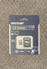 Patriot LX Series 16GB MicroSDHC Card - Retail - PSF16GMCSDHC10