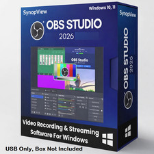 OBS Studio 2026 - Video Recording  Live Streaming Screen Recording Software