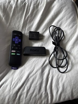 Roku 3900x Digital Media Streamer w/ Remote & Power Cord   Tested, No HDMI