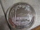 2013 "P" ATB 5oz Silver *WHITE MOUNTAIN* 25c Coin and capsule only no box or coa