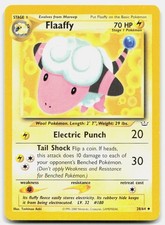 Neo Revelation Flaaffy 28/64 LP Pokemon Unlimited Uncommon Tcg Card
