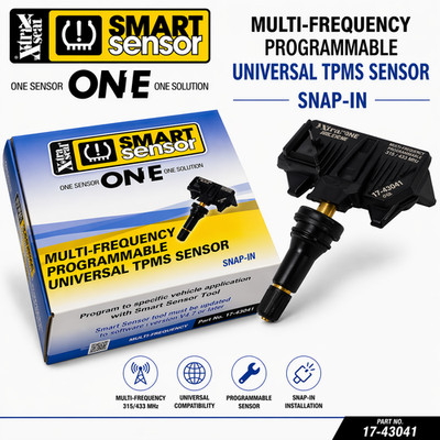 XtraSeal Smart Sensor TPMS 17-43041 Universal Multi Frequency Snap-In Pack 10