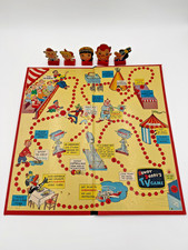 VINTAGE MILTON BRADLEY HOWDY DOODY'S TV GAME 1950S KIDS BOARD GAME PIECES