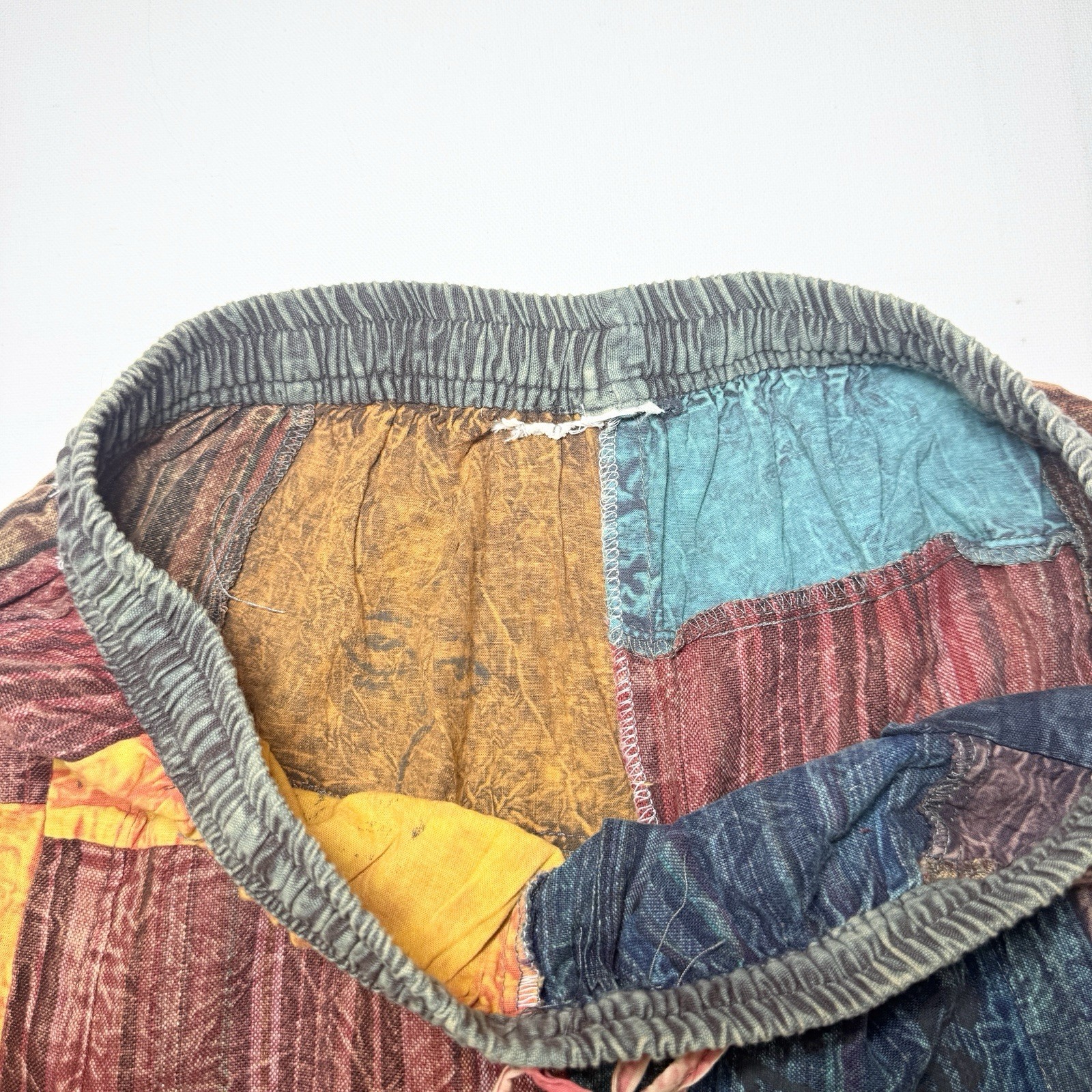 Patchwork Boho Harem Yoga Jogger Pants Hippie Fes… - image 4