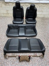 2012 Camaro Ss Oem Seat Set Front Rear Black Leather Coupe Seats Used