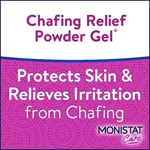 Monistat Chafing Relief Powder Gel 1.5 oz (Pack of 4)