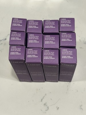 12 pack Laneige Lip Balm - Hydrating Glossy Tint Gummy Bear- 0.35oz