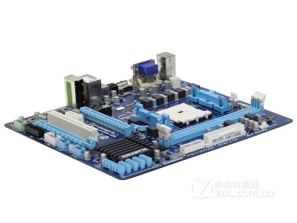 GIGABYTE GA-A55M-S2H AMD A55 DDR3 Socket FM1 Micro ATX Motherboard - Image 4 of 4