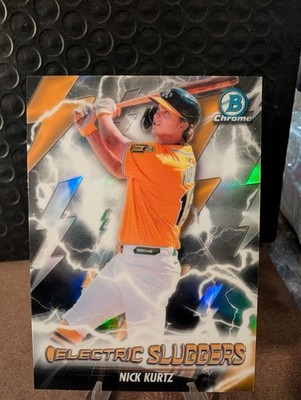 2026 Bowman Chrome Nick Kurtz #es-22 Electric Sluggers