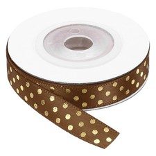 Grosgrain Ribbons 10 Yards 3/8 Inch Brown Ribbon Bow Decoration
