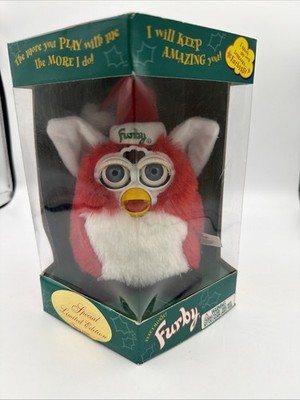 Santa Christmas Furby Tiger Electronics 1999 Special Limited Edition Brand New