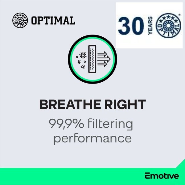 Optimal OP-FCF20253-S Filter FüR Innenraumluft Innenraumfilter Filter-image