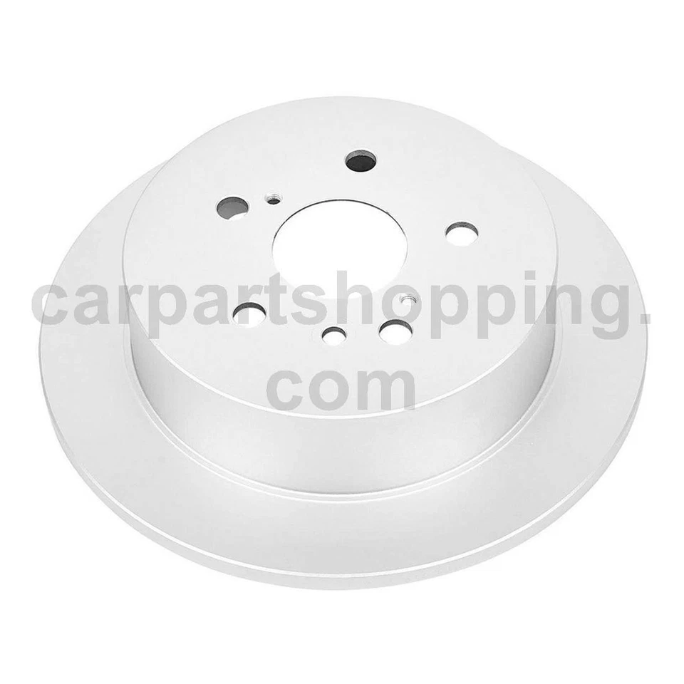 2 rotores de freno traseros para Toyota Sienna_C 2004 2005 2006 2007 2008 2009 2010 Foto 2 de 2