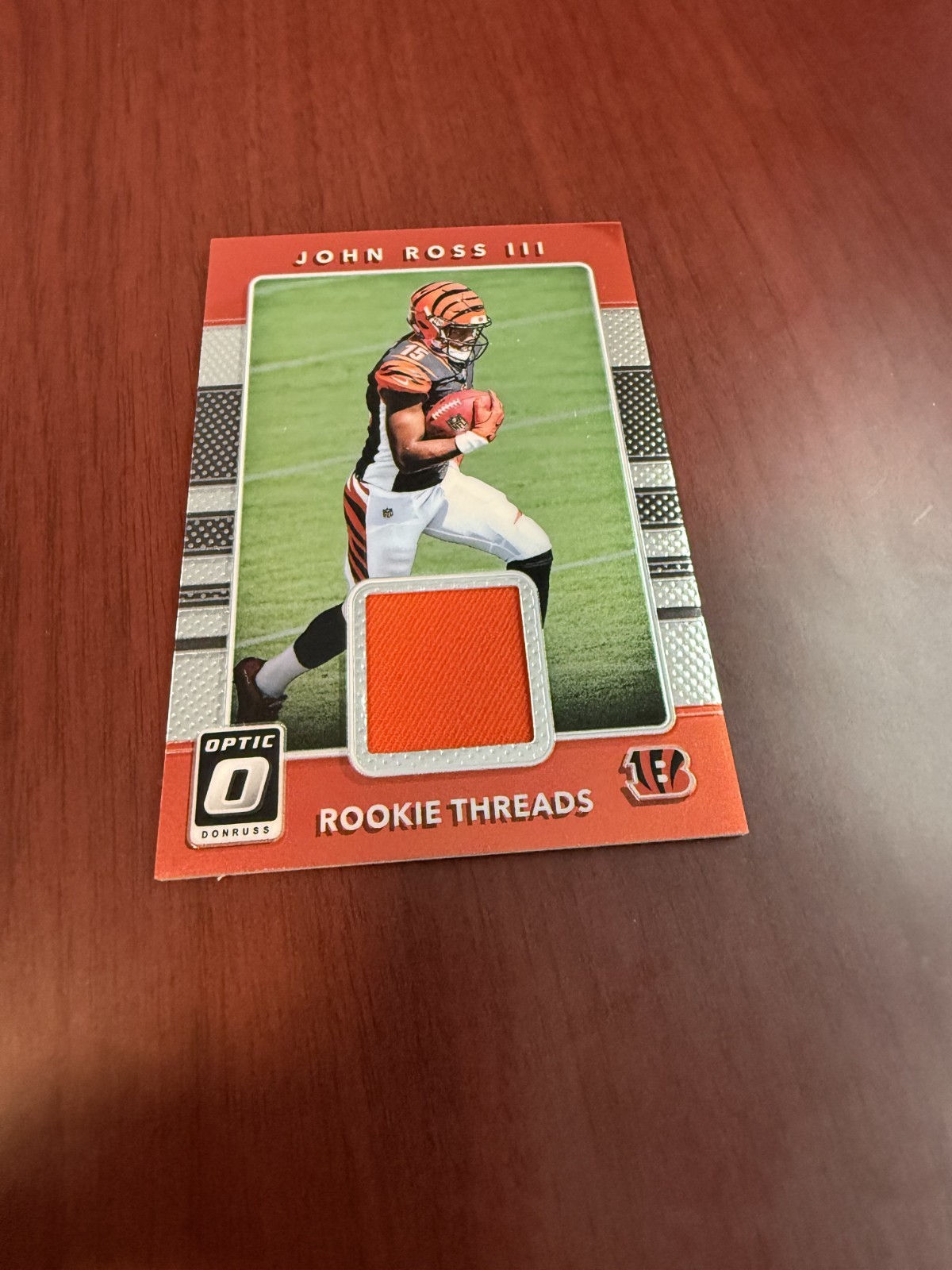 John Ross Panini Donruss Optic Rookie Threads #6 Base