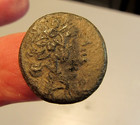 RARE GREEK PORTRAIT AE DRACHM COIN APOLLO 7.71 grams — photo 6
