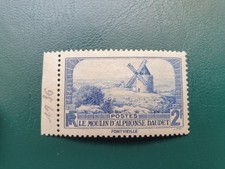 Timbre 1936 - YT 311 - Le Moulin d'Alphonse Daudet à Fontvieille - Neuf