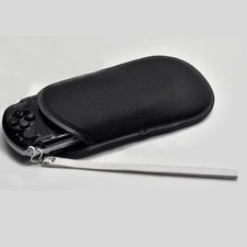 Soft Slip in Sleeve Pouch Case with Hand Strap for Sony PSP 1000, 2000, 3000