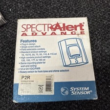System Sensor P2R Horn/Strobe 2W STD CD Spectralert Advance Honeywell
