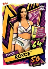 2021 Topps # 115 Peyton Royce Slam Attax Card