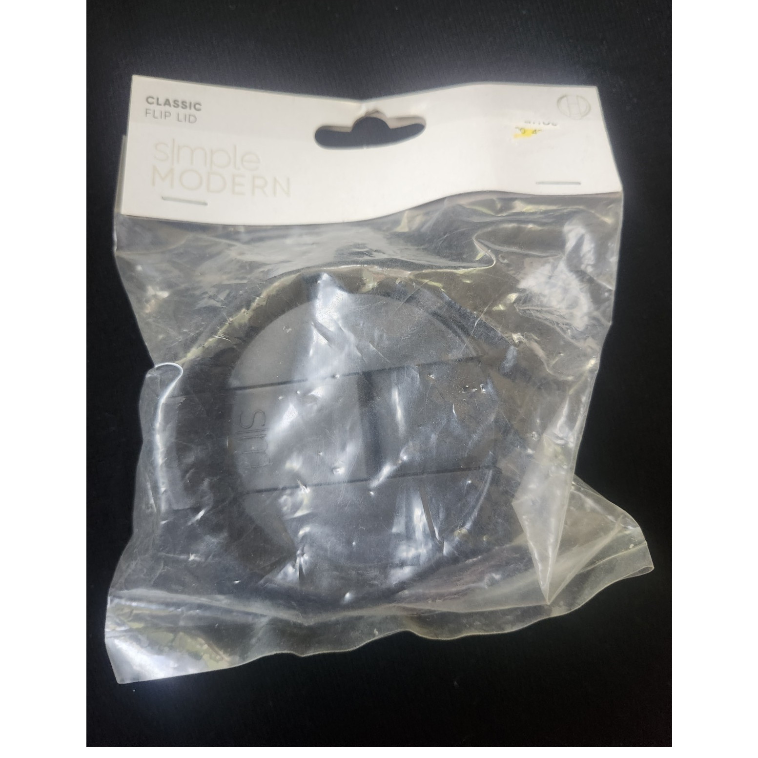 Simple Modern Classic Flip Lid Replacement Cap Black 22 fl o