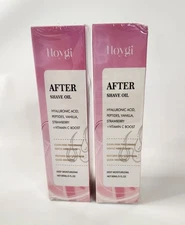 2 Hoygi Strawberry Vanilla After Shave Oil Smooth Skin Deep Moisturizing 3 FL OZ
