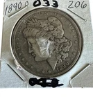 1890 O Morgan Dollar 90% Silver $1 US Coin Collectible