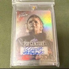 leaf pop century Nick Castle autograph card 7/10
