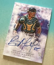 2017 Topps Inception - Rookie Autographs Bruce Maxwell #136 /299 (AU, RC) A’s