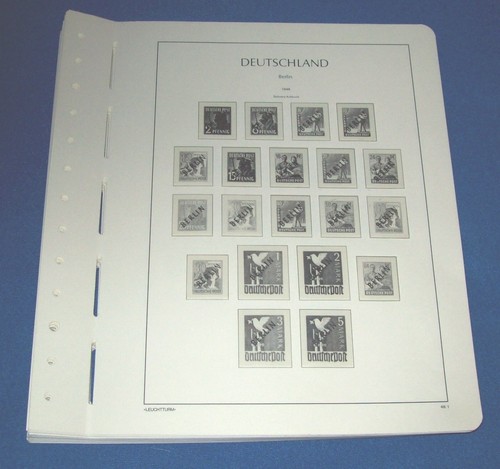 Leuchtturm Blätter Berlin 1948-1959