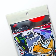 Nike Air Jordan Retro 24 Vinyl Sticker Lot True Blue Flint Blue Infrared Cement Nike Air Jordan Retro 24 Vinyl Sticker Lot True Blue Flint Blue Infrared Cement