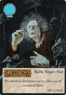 Baba Yaga's Hut 158/420 - 2nd Edition Spellfire CCG TSR, Inc. 1994