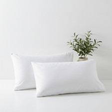 2x 4x Pillow Cases (50x75+15) 200TC Egyptian Cotton Standard Size Soft & Premium
