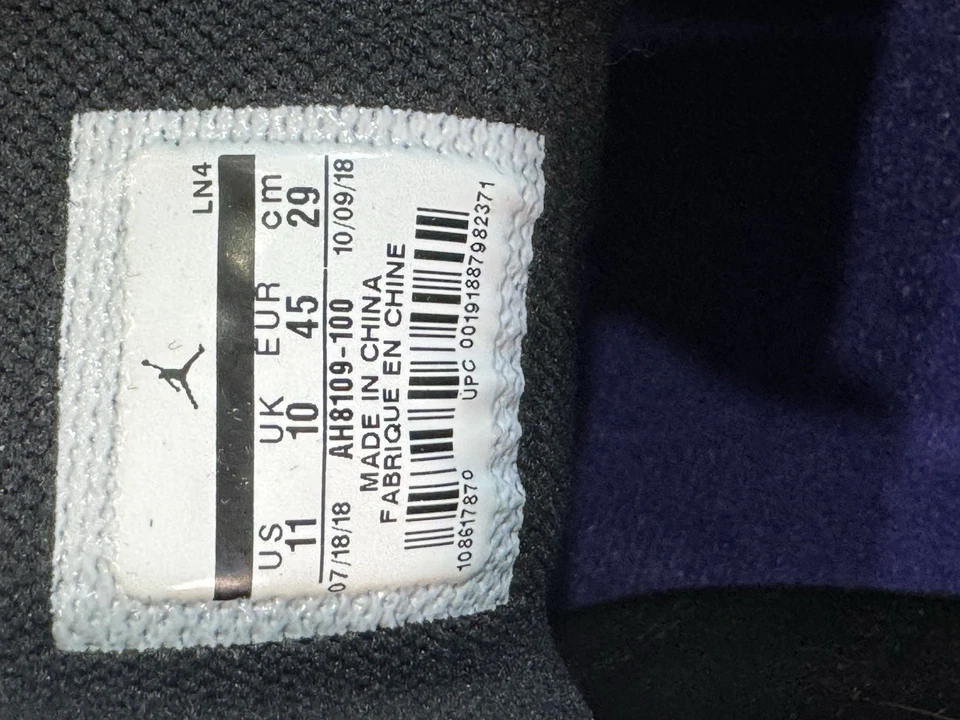 Air Jordan Jumpman Quick 23 talla - 11 invierno blanco nuevo con etiquetas sin caja Foto 2 de 4