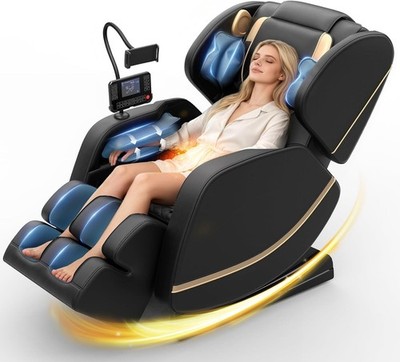 SL Track 2026 Massage Chair Full Body, Zero Gravity Massage Chair with Back Heat