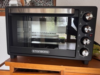 Pizzaofen 35 Liter Mini-Backofen 1600 Watt Small Oven Mini Backofen Backofen