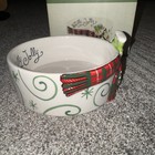 Fitz and Floyd Holly Hat Snowman Bowl Trinket Candle Holder Candy Dish  — photo 5