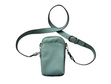 JEN and CO. Crossbody bag purse Vegan Leather Tiffny Blue Adjustable Strap