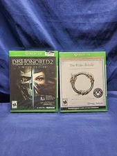 Dishonored 2: Limited Edition (Microsoft Xbox One, 2016) & Elders Scrolls 