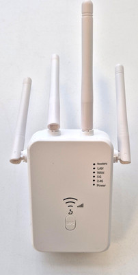 Unit 1 1200Mbps WiFi AP/Repeater/Router Wireless Signal Booster Dual-Band in OVP