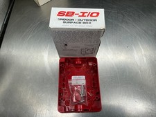 Honeywell SB-I/O Indoor Outdoor Surface Box, Fire Alarm Black Box