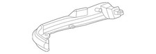 Genuine Mercedes-benz Turn Signal Light Lens 099-906-70-02 Genuine Mercedes-benz Turn Signal Light Lens 099-906-70-02