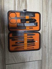 Manicure Set Men Nail Clipper Set Personal Care Nail Grooming Kits Travel...